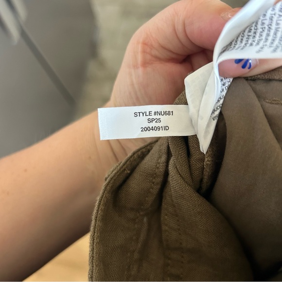 Madewell The Zoe Relaxed Wide Pant in 100% Linen - Picture 8 of 8